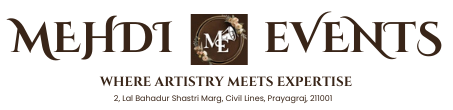 Mehdi events logo brown